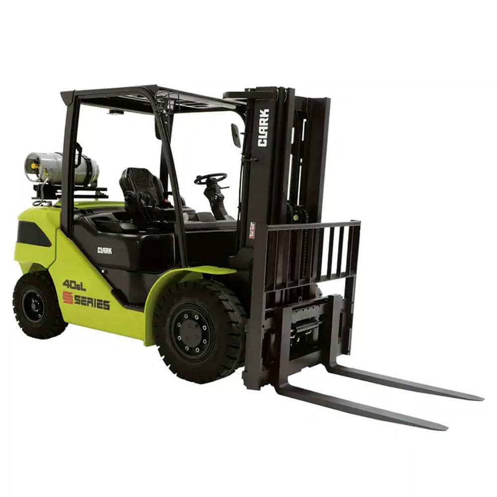 Forklift unloading commercial goods from a lorry in Uxbridge