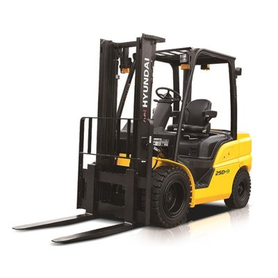 Forklift unloading pallets from a truck in Uxbridge